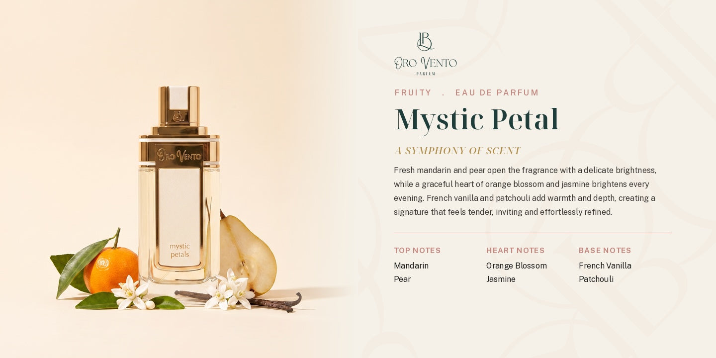 Oro Vento Mystic Petal EDP - 100ml