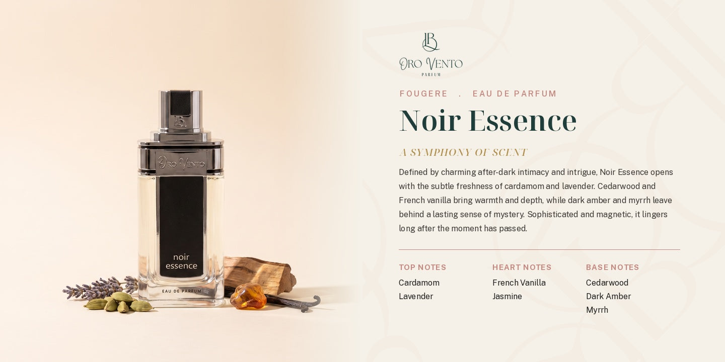Oro Vento Noir Essence EDP - 100ml