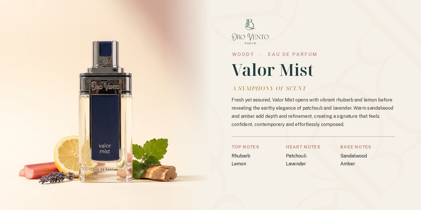 Oro Vento Valor Mist EDP - 100ml