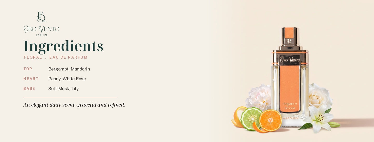 Oro Vento Elegance Bloom EDP - 100ml