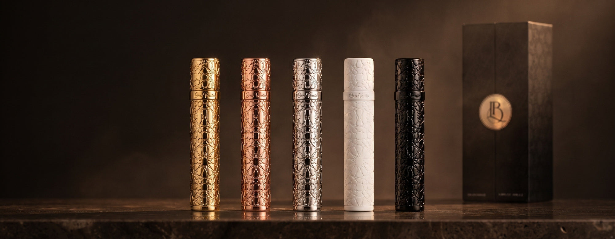 Orovento Luminous Travel Spray Collection